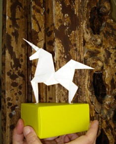 brinde corporativo em origami